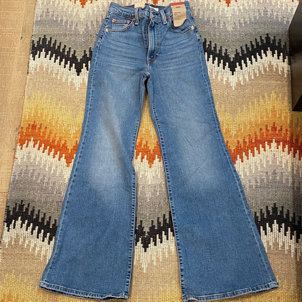 Levi's Women's Blue Flare Jeans